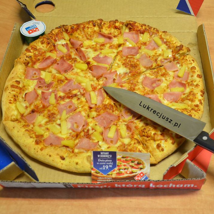 Pizza domino's hawajska