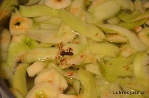 Kompot z papierówek (jabłkowy)
