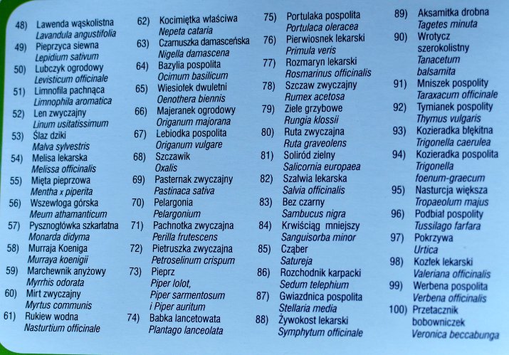 100 ziół spis treści 2