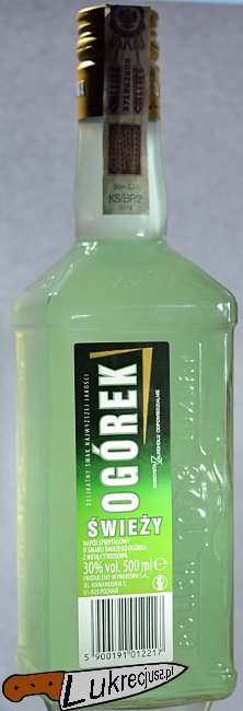 wodka luksusowa ogorkowa