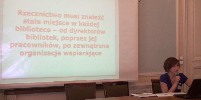 Konferencja IINISB UW „Polskie Biblioteki Publiczne: Promocja!” Justyna Grzymala