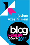 Jestem uczestnikiem Blog Forum Gdańsk 2011