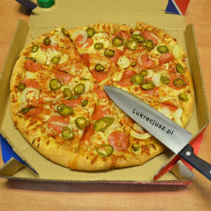 Pizza domino's american hot
