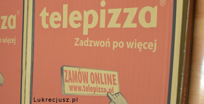 Telepizza pudełko