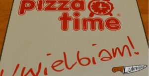 Pizzatime pudelko Pizzatime pudelko