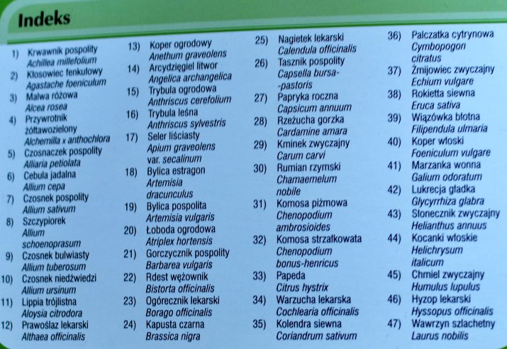 100 ziół spis treści 1