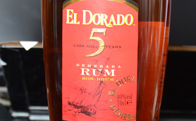 el dorado rum etykieta